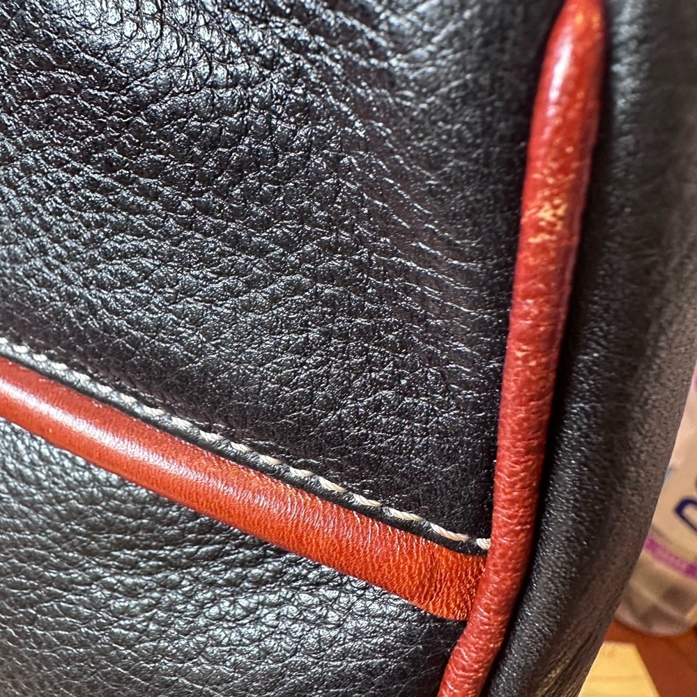 Bally Black and Red Shoulder Bag - Picture 13 of 14
